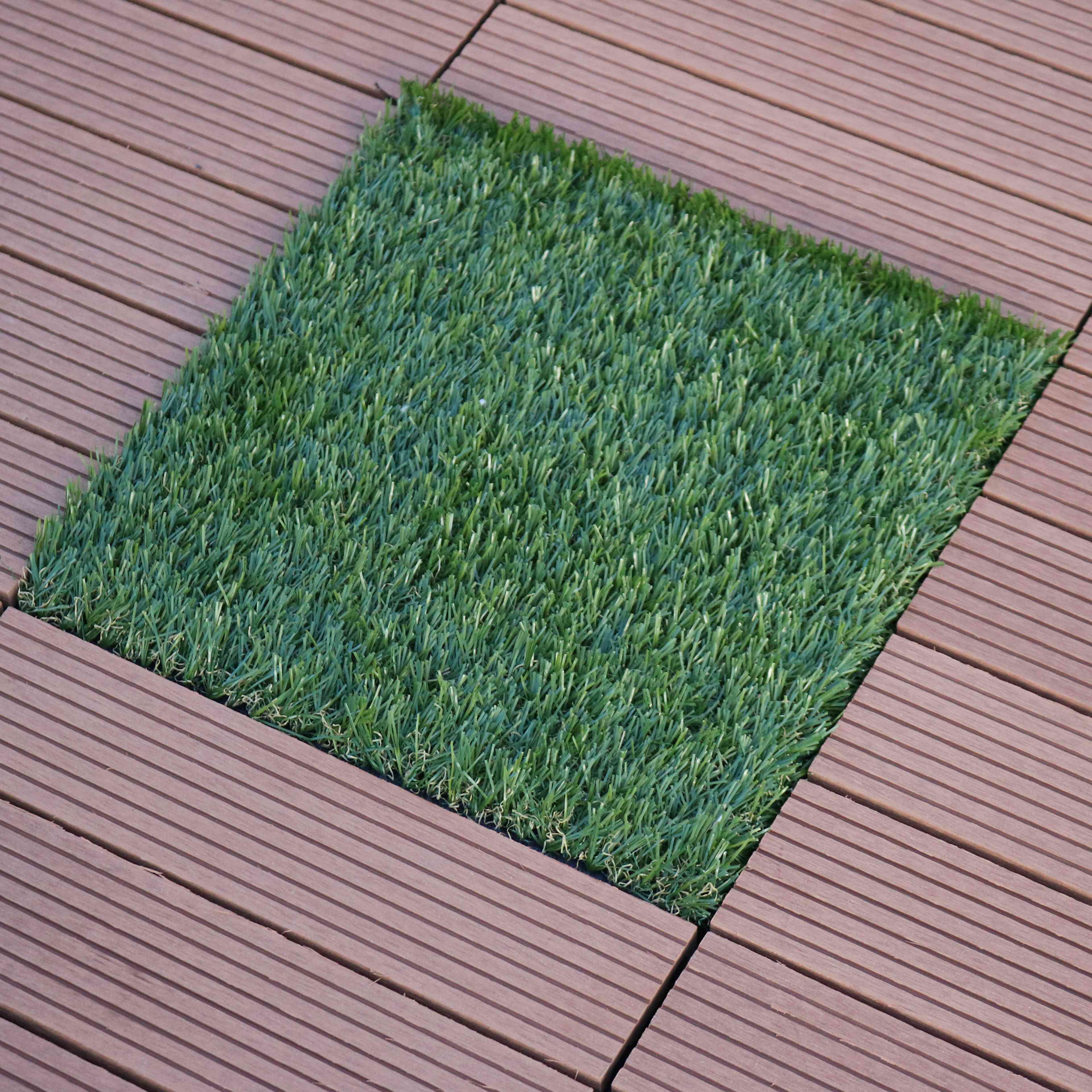 Dalle terrasse clipsable bois composite