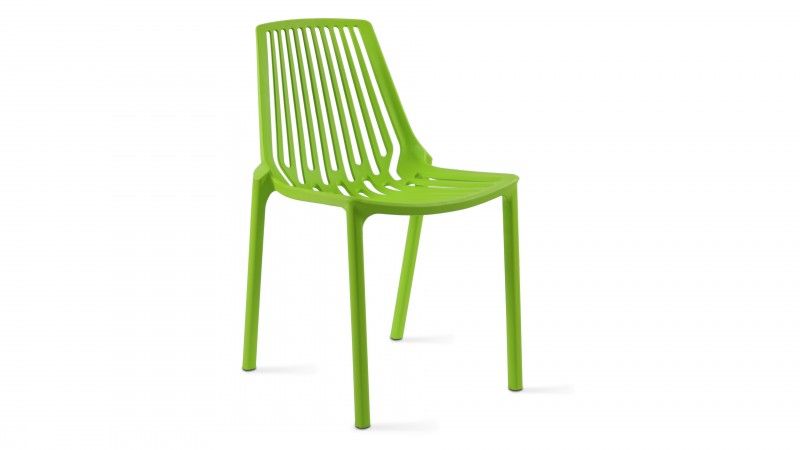 chaise de jardin en plastique Paris verte