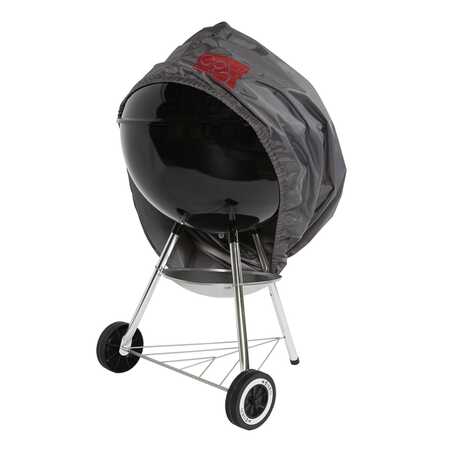 TOPERSUN Bâche Barbecue Rond Bâche de Protection BBQ Housse Barbecue Couvercle 