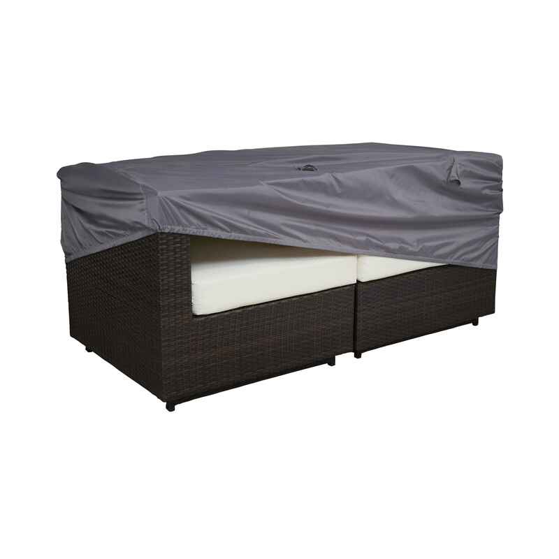 Housse de protection canapé extérieur 2 places imperméable