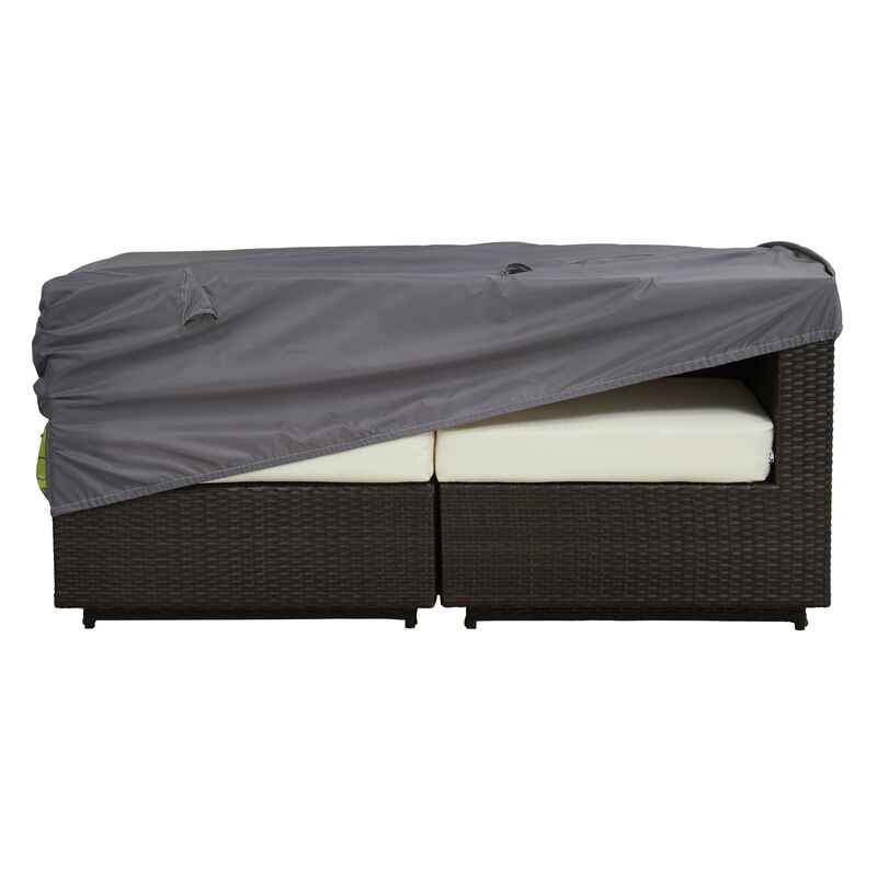 Housse de salon de jardin canapé 2 places