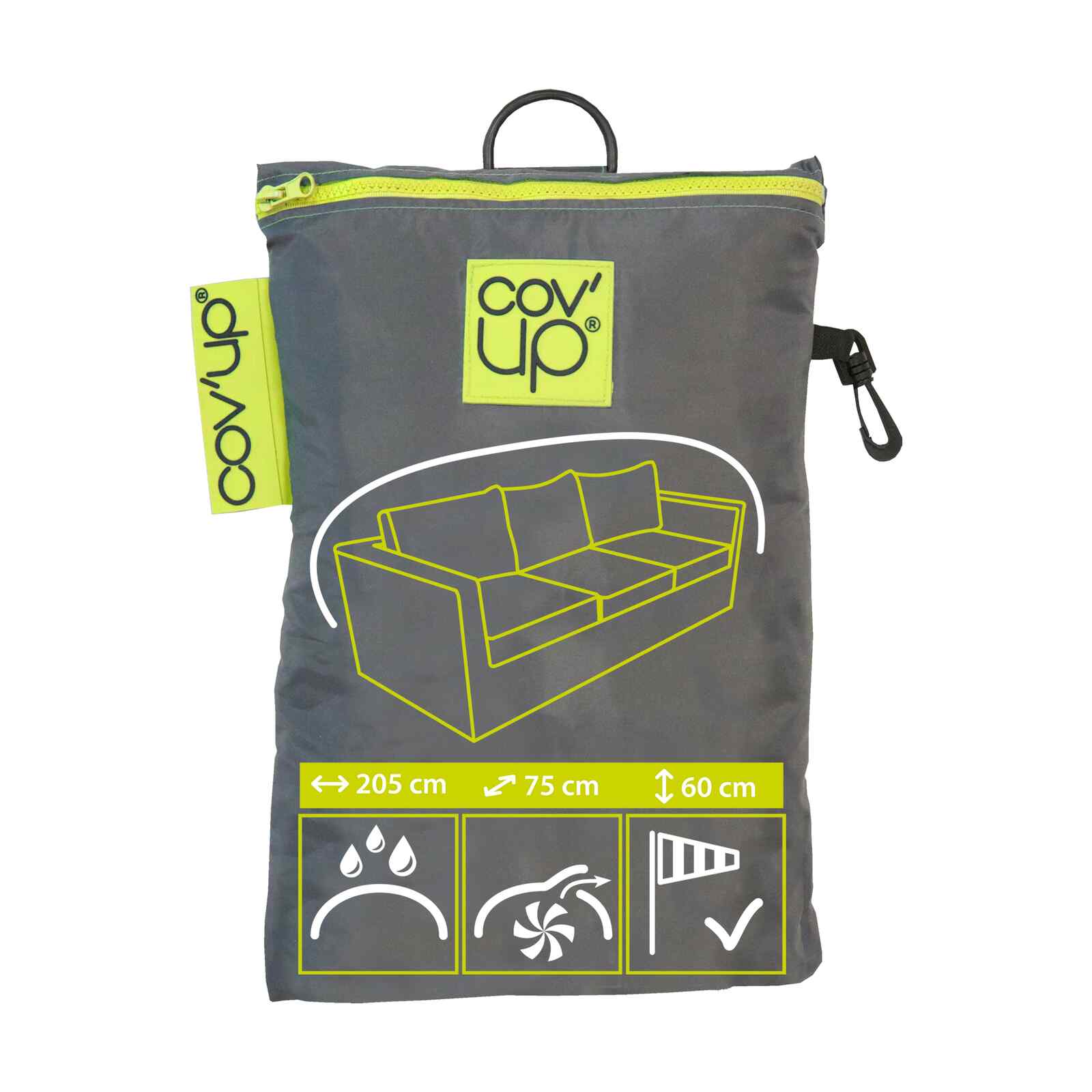 Housse salon de jardin 3 places