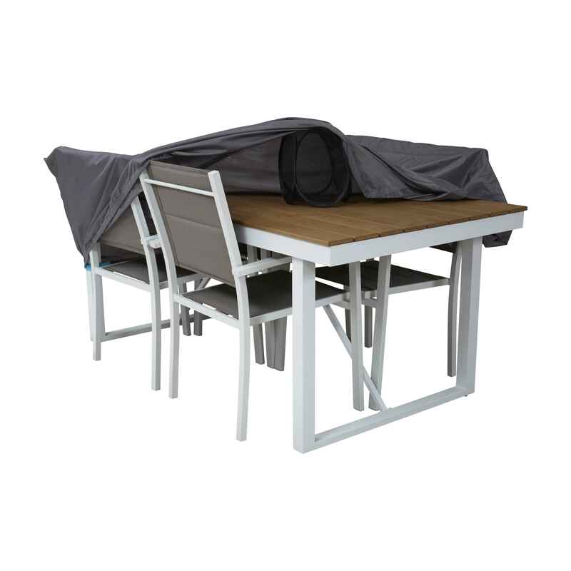 BETT Housse Table de Jardin avec Grilles D'aération, Imperméable