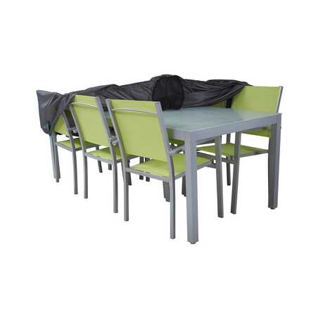 Table de jardin NATERIAL rectangulaire 6 personnes