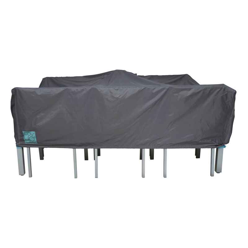 Housse de table de jardin rectangulaire 200 x 130 cm