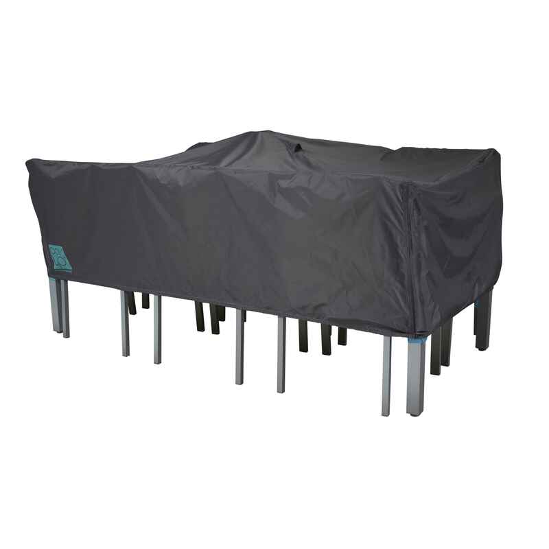 Housse de protection table jardin rectangulaire 222 x 105 cm