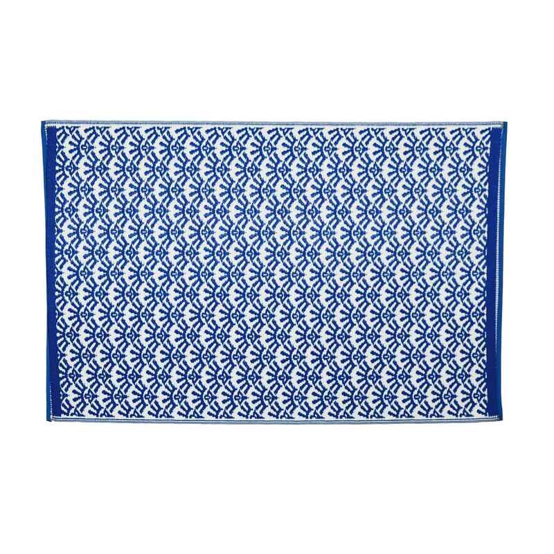 Tapis extérieur PVC bleu Tapis extérieur PVC bleu