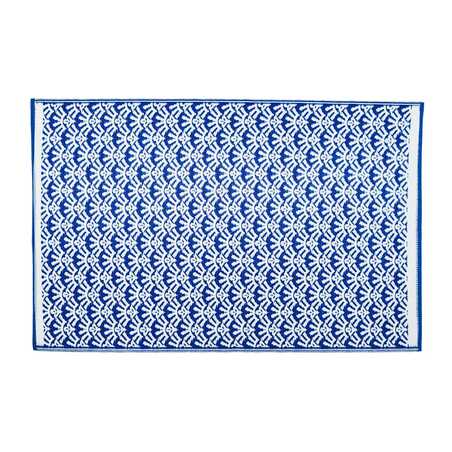 Tapis extérieur PVC bleu Tapis extérieur PVC bleu