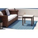 Tapis extérieur PVC bleu Tapis extérieur PVC bleu