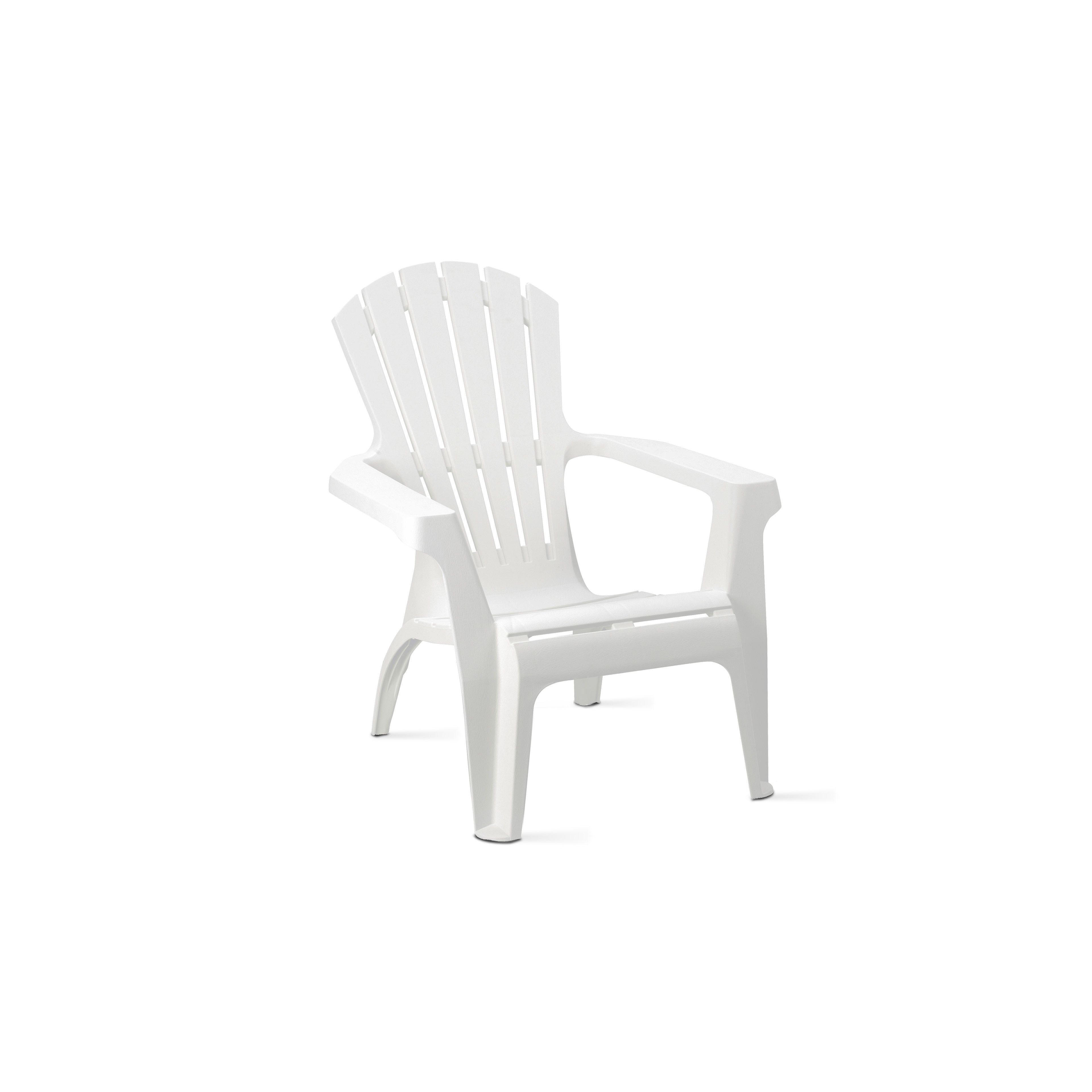 Fauteuil de jardin en plastique pas cher