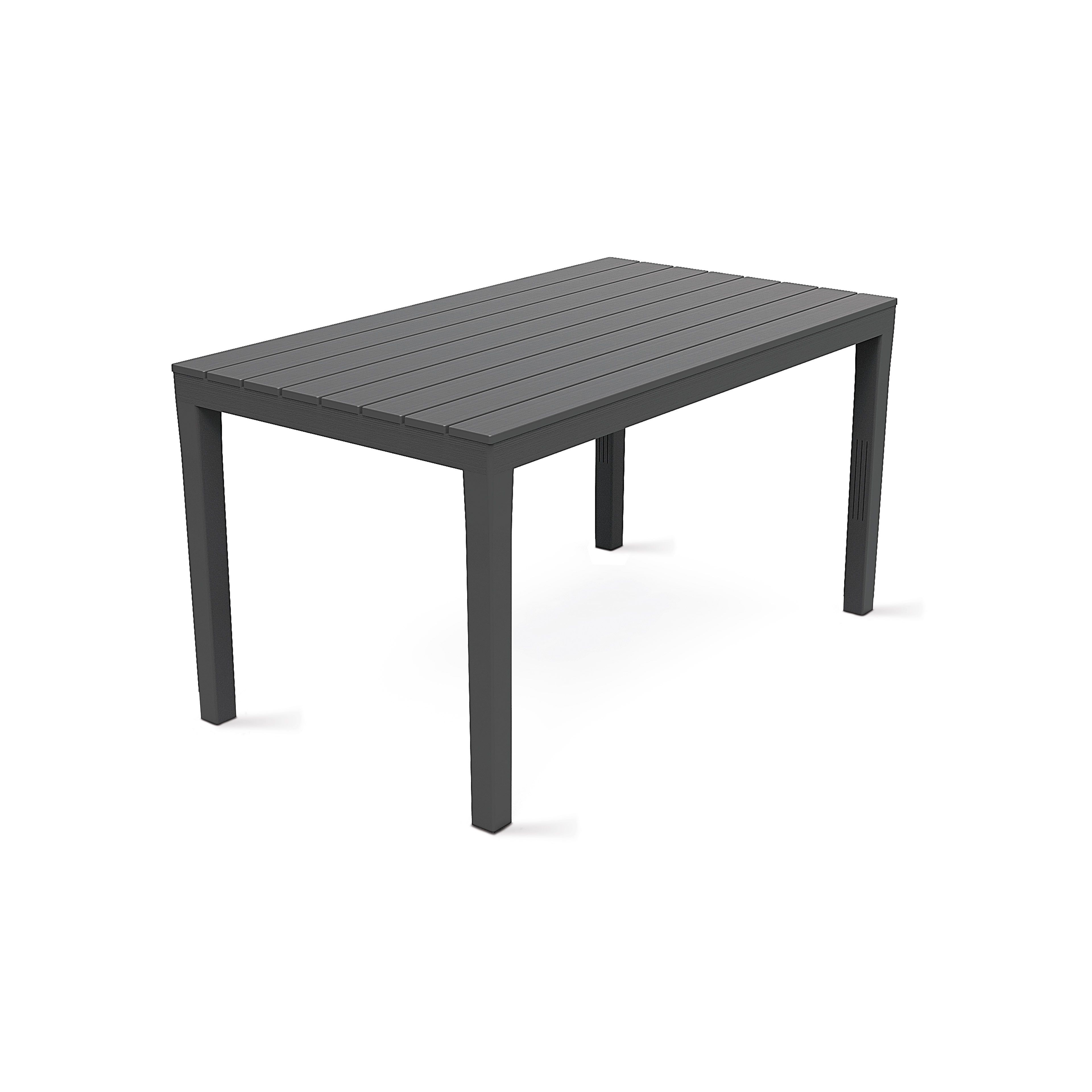 Table jardin plastique et chaises pliantes