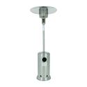 Parasol chauffant au gaz Chrome Parasol chauffant au gaz Chrome