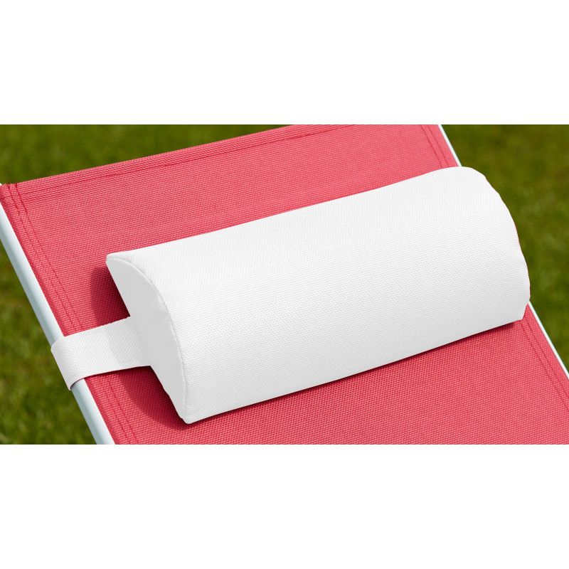 Coussin pour bains de soleil blanc