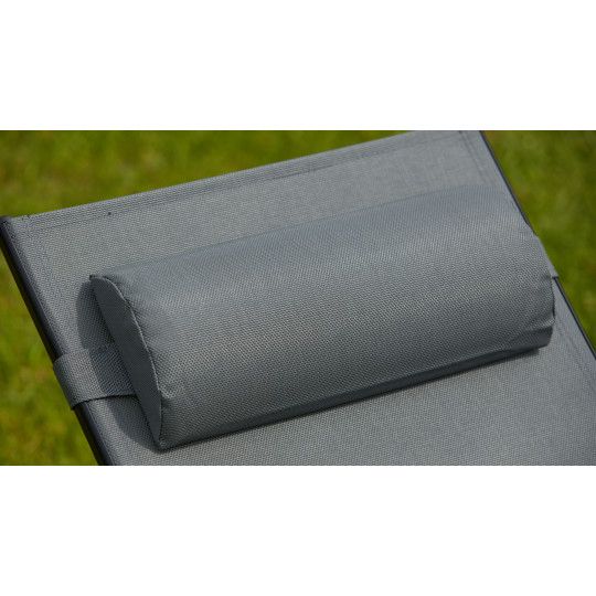 Coussin bain de soleil gris