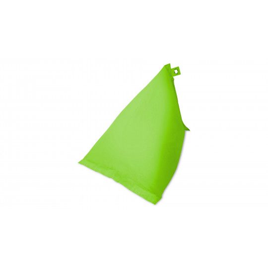 Pouf de jardin vert housse vide imperméable