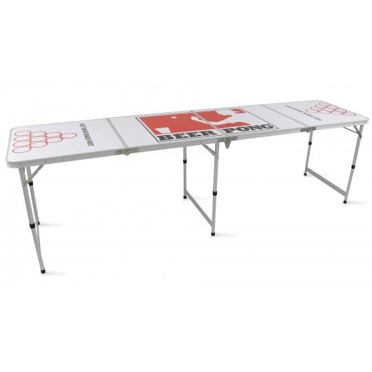 Table de beer pong pliante