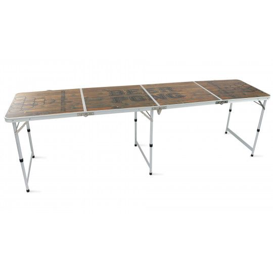 Beer pong table pliable