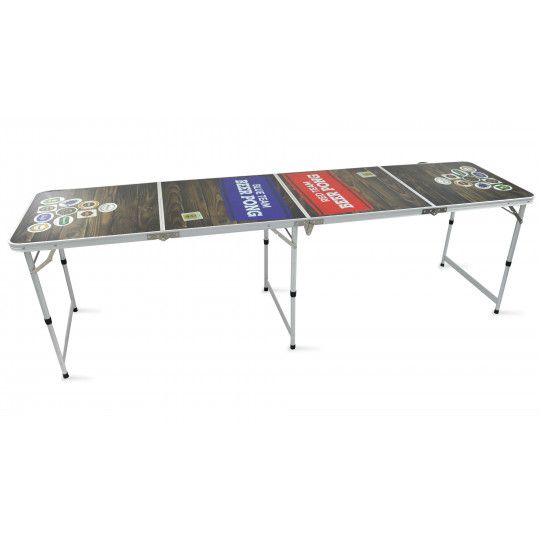 Table de beer pong pliable