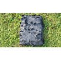 Filet de camouflage avec attache ignifugé - noir Filet de camouflage avec attache ignifugé - noir
