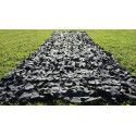 Filet de camouflage avec attache ignifugé - noir Filet de camouflage avec attache ignifugé - noir