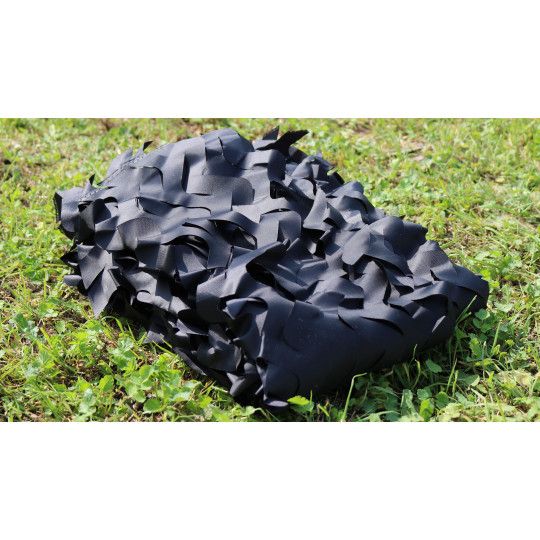 Filet de camouflage - noir