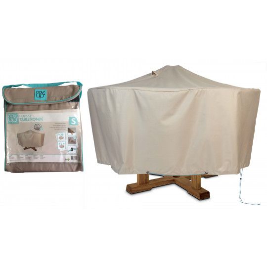 Housse de table de jardin ronde 120 cm
