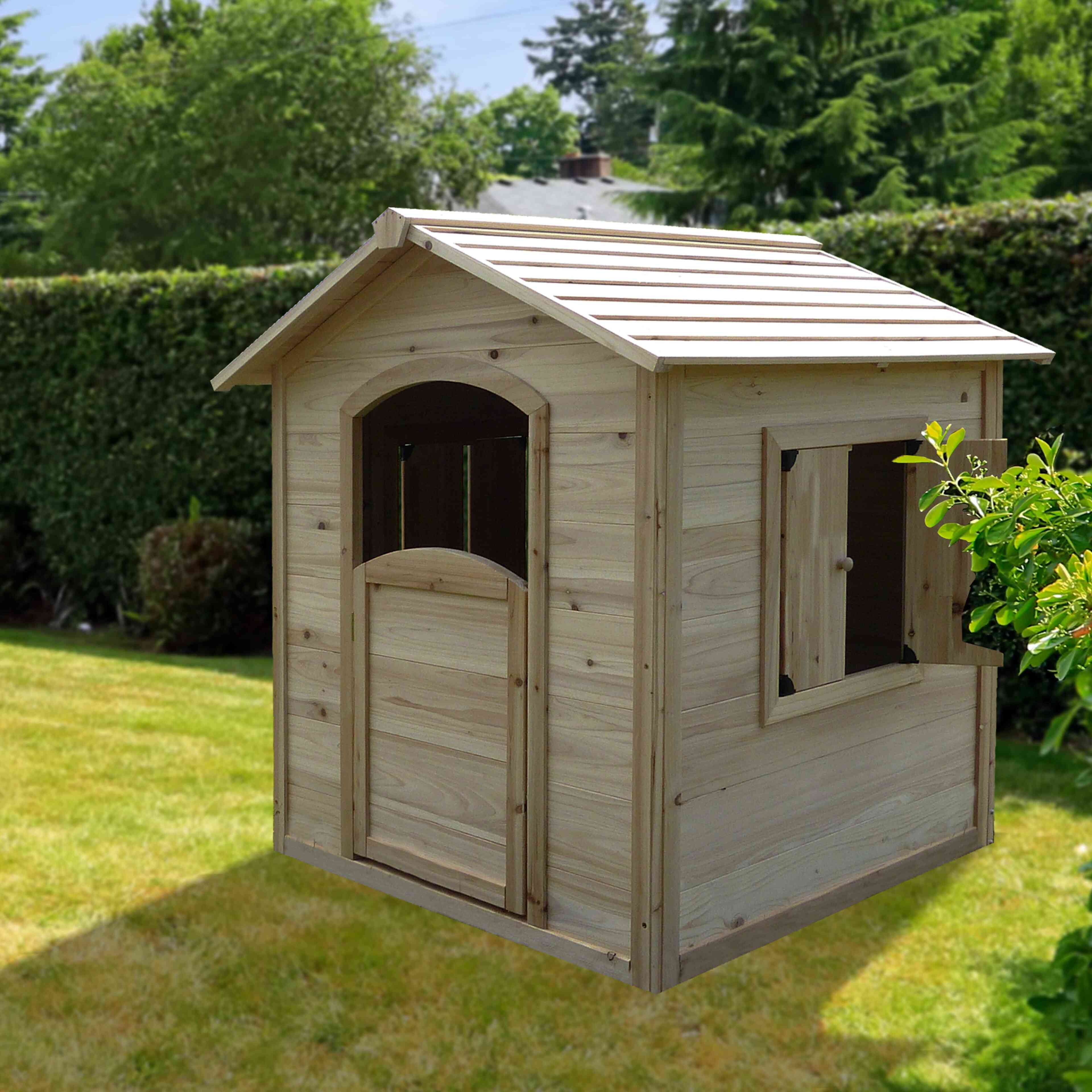 Maisonnette En Bois 110x110x120cm