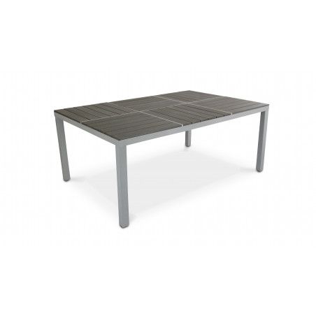 Grande table de jardin aluminium polywood Grande table de jardin aluminium polywood