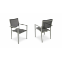 Fauteuils de jardin empilables Oviala Fauteuils de jardin empilables Oviala