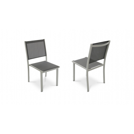 Chaises de jardin empilables Oviala Chaises de jardin empilables Oviala