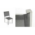 Chaise de jardin grise Oviala Chaise de jardin grise Oviala