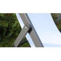 Chilienne blanche structure aluminium | SANTIAGO Chilienne blanche structure aluminium | SANTIAGO