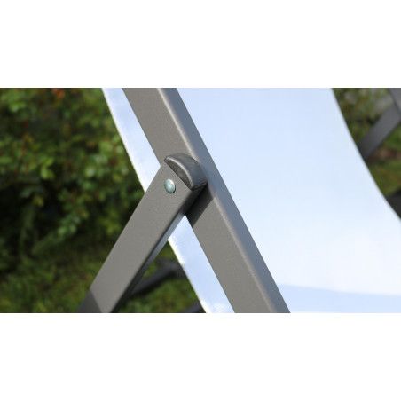 Chilienne blanche structure aluminium | SANTIAGO Chilienne blanche structure aluminium | SANTIAGO
