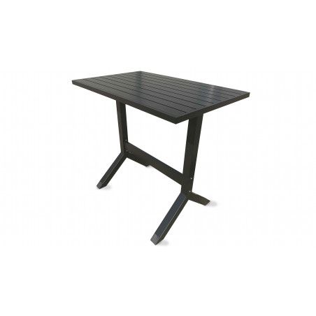 Table de jardin haute metal Table de jardin haute metal
