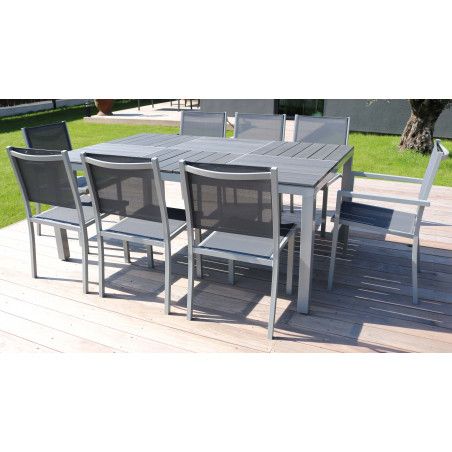 Salon jardin table chaise Oviala Salon jardin table chaise Oviala