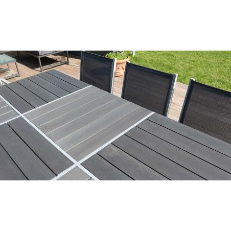 Table de jardin aluminium plateau polywood Table de jardin aluminium plateau polywood
