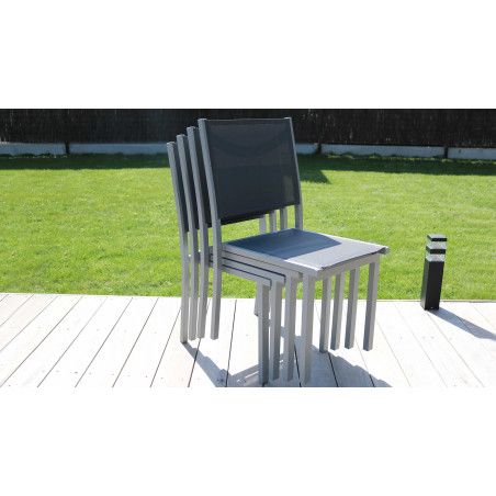 Chaise de jardin empilable pas cher Oviala Chaise de jardin empilable pas cher Oviala