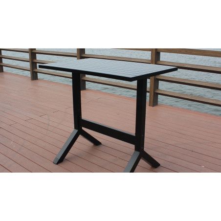 Table mange debout d'extérieur en aluminium Table mange debout d'extérieur en aluminium