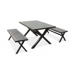 Table de terrasse bois composite