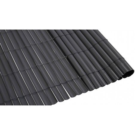 Canisse PVC gris foncé 900 g/m² Oviala Canisse PVC gris foncé 900 g/m² Oviala