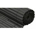 Brise vue PVC gris foncé 900 g/m² Oviala Brise vue PVC gris foncé 900 g/m² Oviala