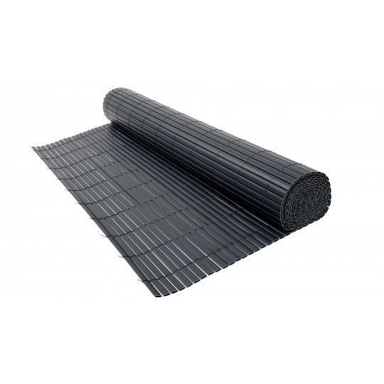 Canisse PVC double face 1600 g/m² gris anthracite