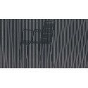 Canisse PVC double face occultant gris foncé Canisse PVC double face occultant gris foncé