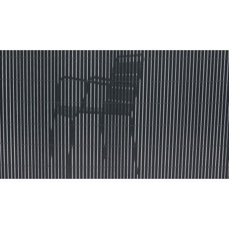 Canisse PVC double face occultant gris foncé Canisse PVC double face occultant gris foncé