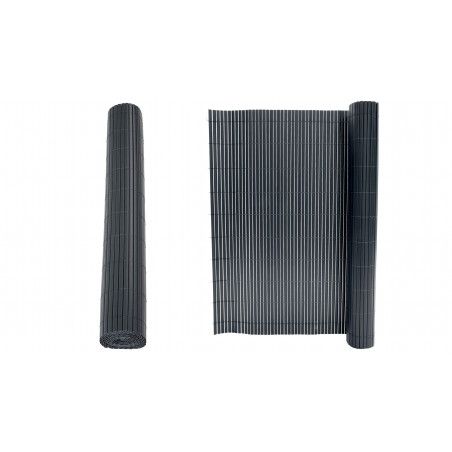 Rouleau Canisse PVC double face 1600 g/m² gris foncé Rouleau Canisse PVC double face 1600 g/m² gris foncé