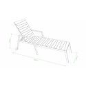 Bain de soleil aluminium et polywood Bain de soleil aluminium et polywood