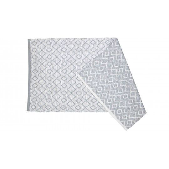 Tapis extérieur et intérieur gris clair Solys