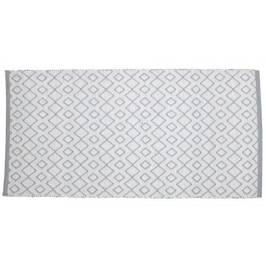 Tapis jardin gris clair PVC Solys