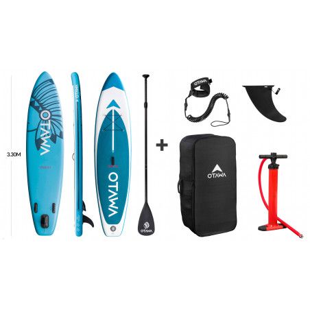 STAND UP PADDLE GONFLABLE DE RANDONNÉE 10'10 IROKOI