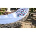 Hamac à franges en coton naturel SWING Hamac à franges en coton naturel SWING